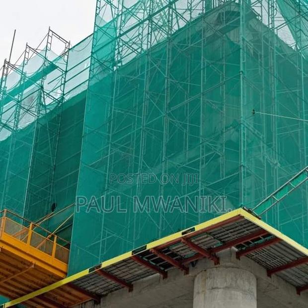Construction Safety Nets, Green Construction Safety Nets. - main view