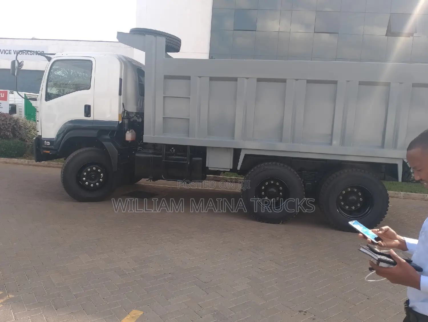 Isuzu FVZ (Bluepower) 2024 White