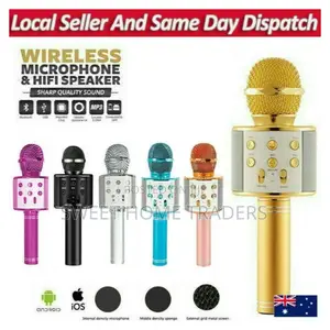 Wireless Bluetooth Microphone WS858L Wireless Microphone