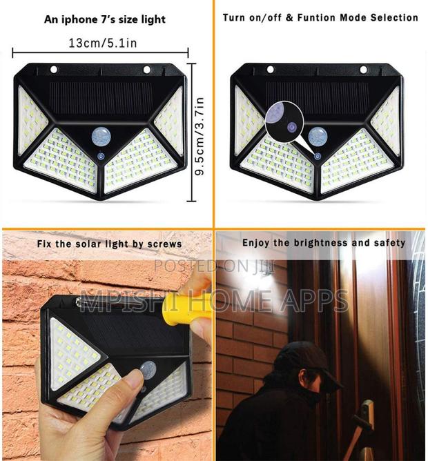 LED Solar Wall Light - thumbnail 3