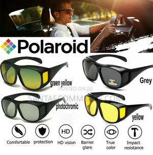 2 PCS HD Vision Wraparound Day And Night Vision Driving Glas - main view