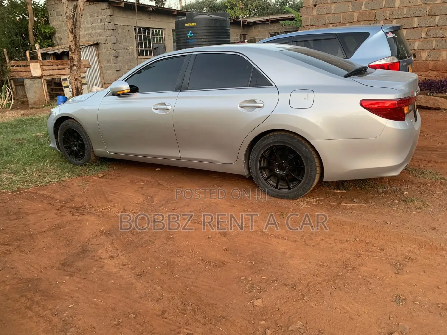 Toyota Mark X Newshape for Car Hire / Rental