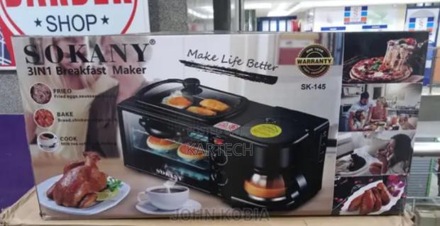 Sokany 3 in 1 Breakfast Maker