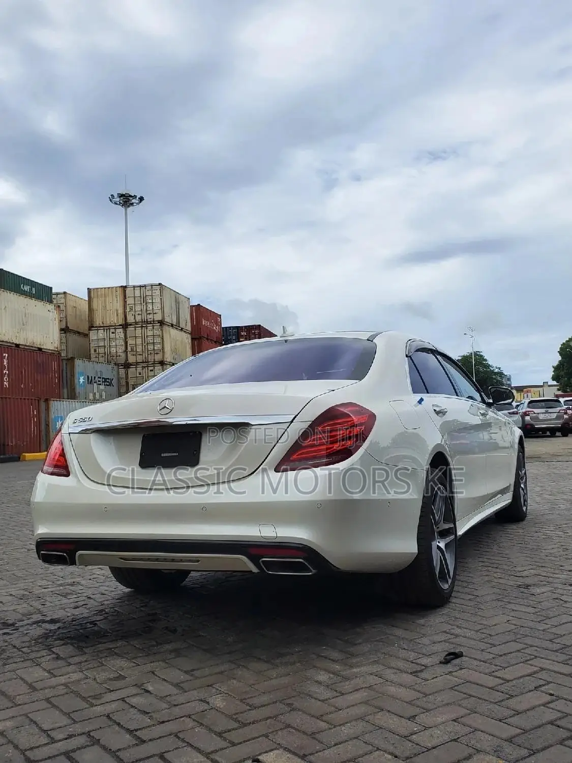Mercedes-Benz S-Class S 500 (W222) 2018 White