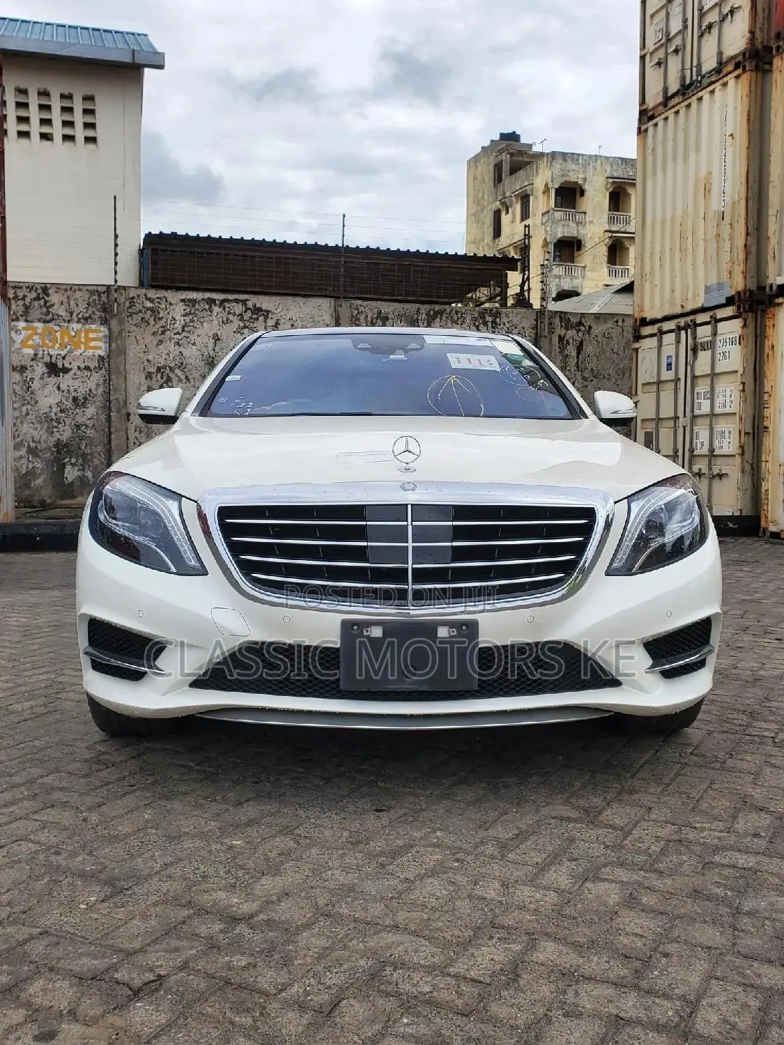 Mercedes-Benz S-Class S 500 (W222) 2018 White