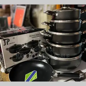 Jp10 Pieces Nonstick Cookware Set