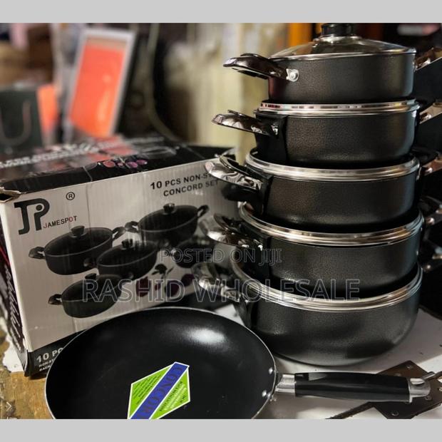 Jp10 Pieces Nonstick Cookware Set