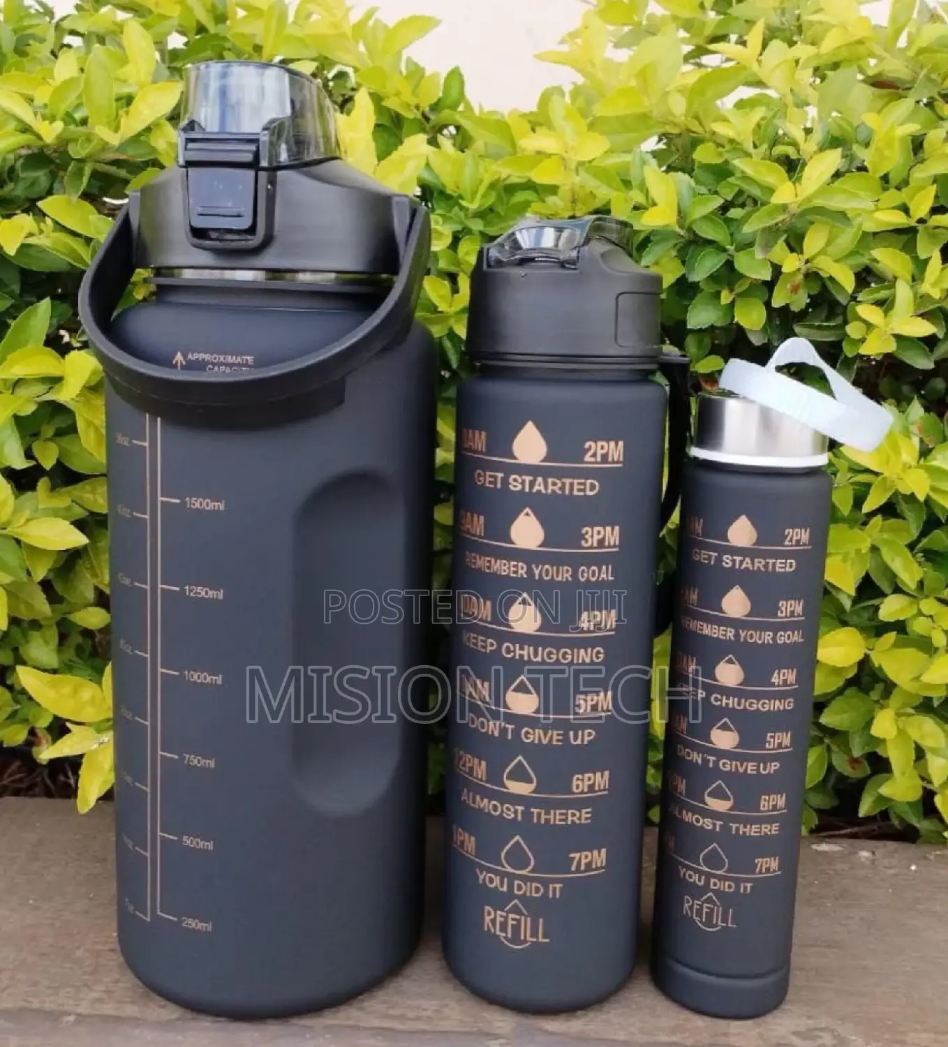 Brand New 3in1 Motivational Water Bottle