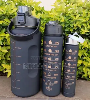Brand New 3in1 Motivational Water Bottle