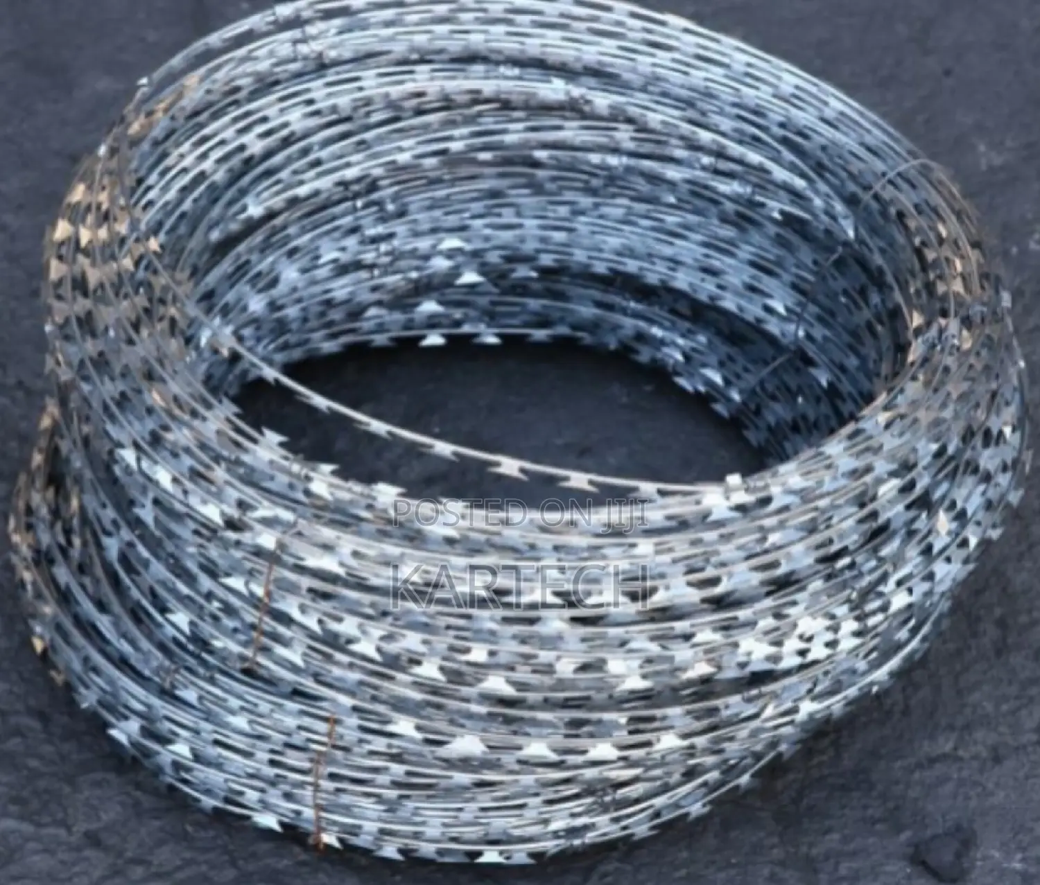 High Security Double Galvanized Razor Wires