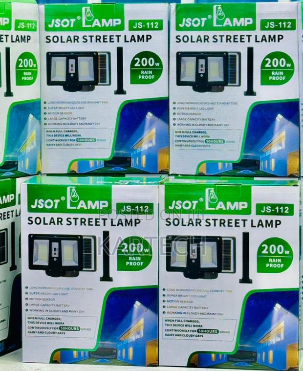 Jsot Solar Street Light 200w - main view
