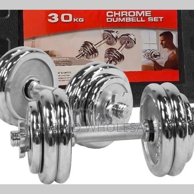 Modern Dumbbell 10kgs Set With Case - main view