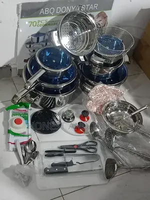 70 Pieces Stainless Cookware Germany Made