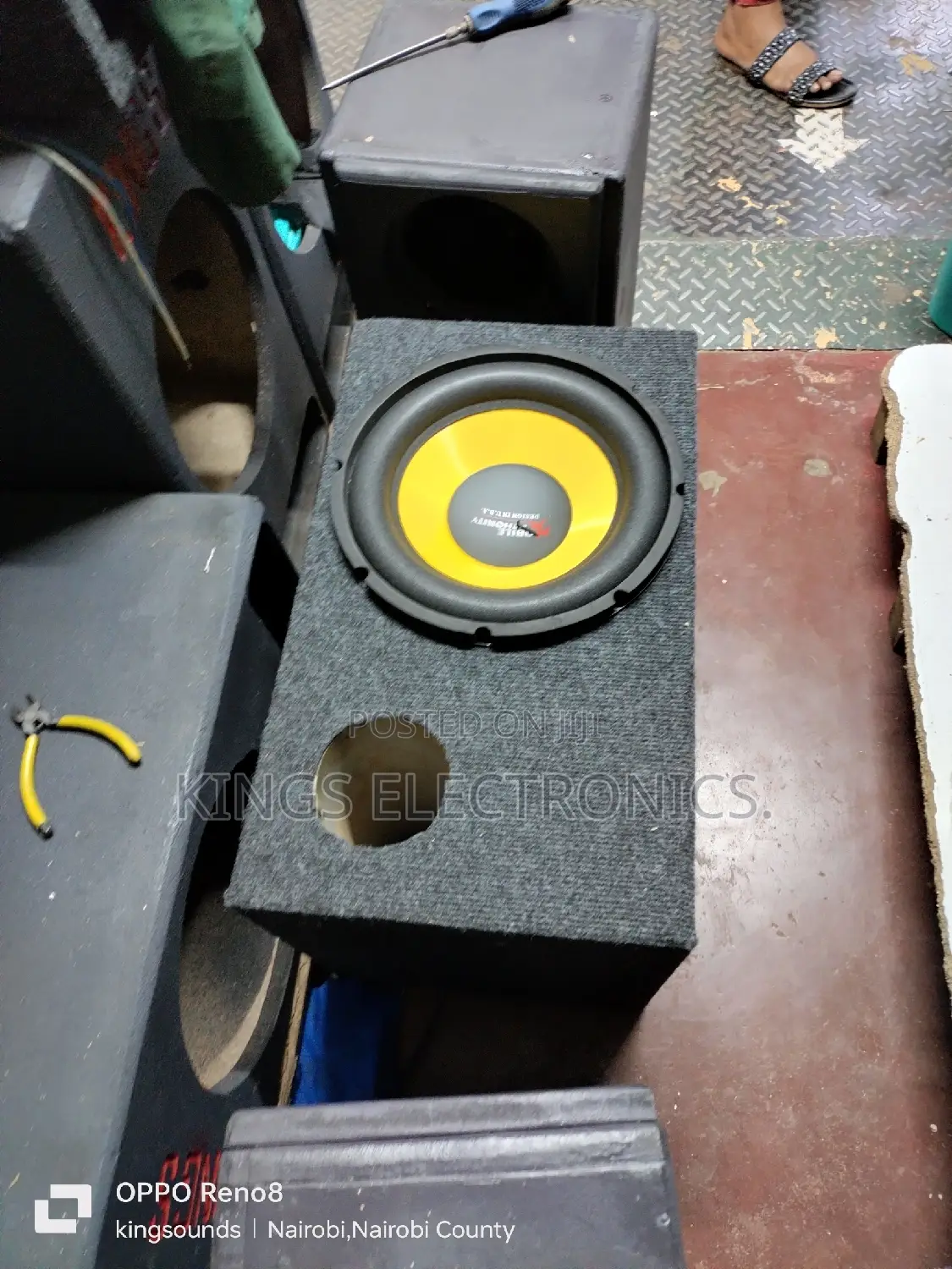 Mobile Authority 12inches 1000watts Speaker.