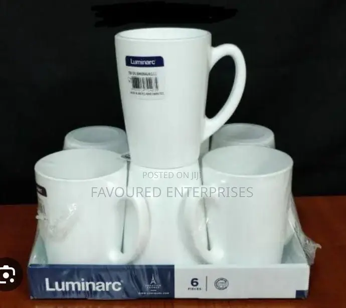 Luminarc 6pcs Plain Cups