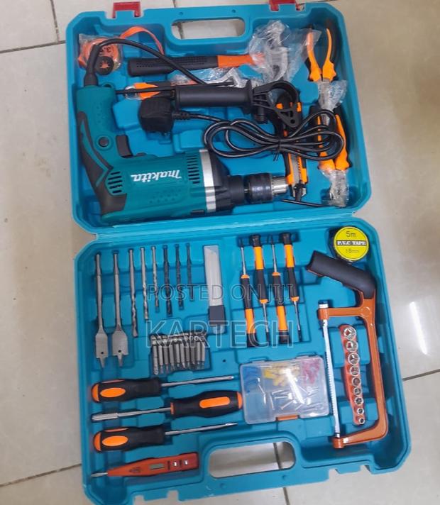 Corded Makita Drill Set -710w - main view