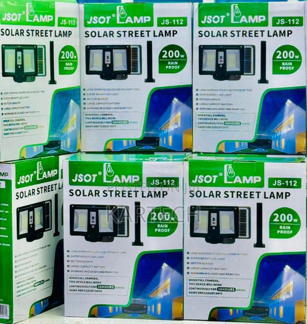 Jsot 200w Solar Street Light - main view