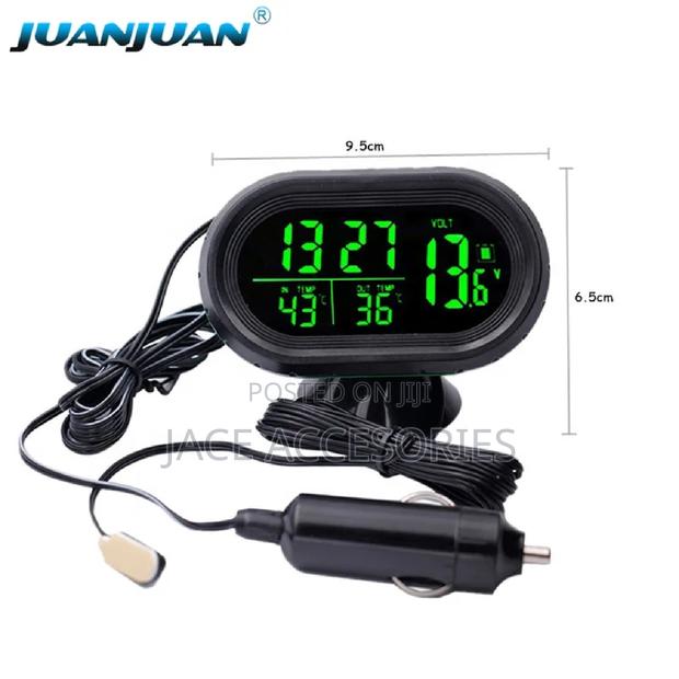 Digital Car Battery Thermometer Gauge
