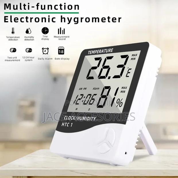 Digital LCD Thermometer Hygrometer - thumbnail 3