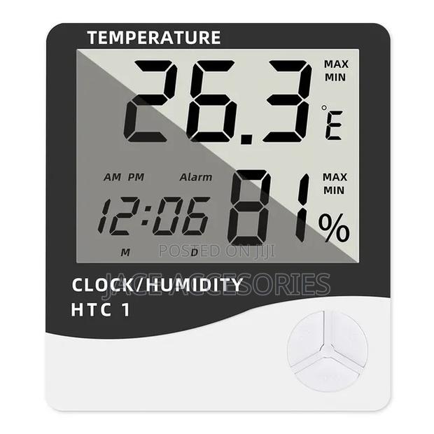 Digital LCD Thermometer Hygrometer - main view