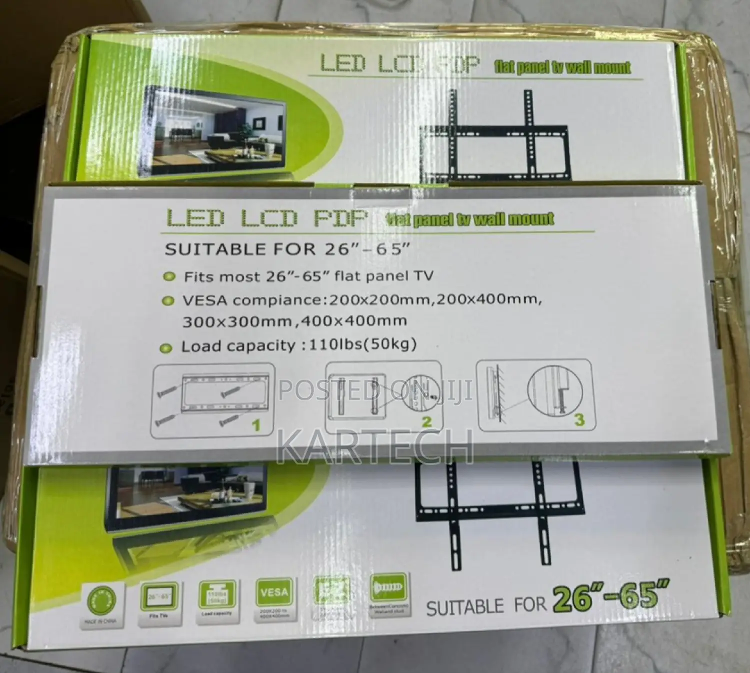 Level TV Wall Mount 26"-65 Inches