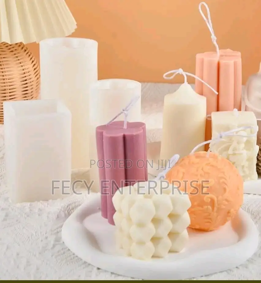 Candle Molds (Different Shapes)