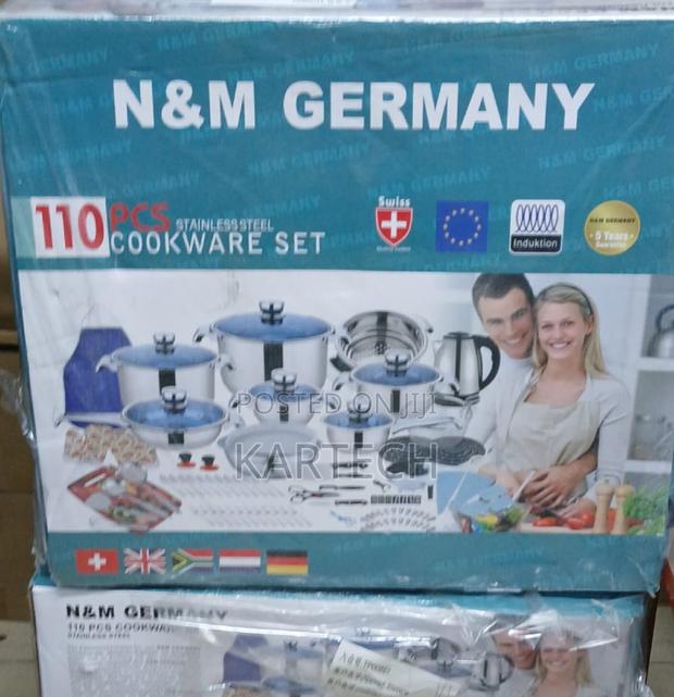 10PCS High Quality Stainless Steel Cookware Set
