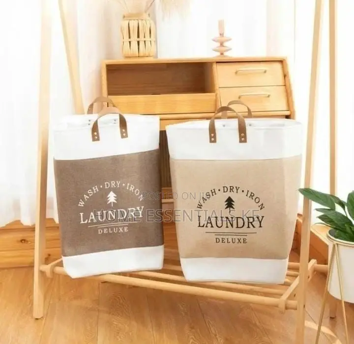 Laundry Basket 
Storage Laundry Basket 
Beige Brown