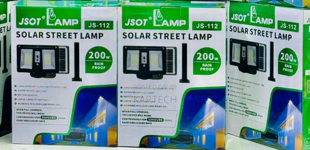 Jsot Solar Street Light 200w - Rain Proof - main view