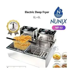 Nunix Double Deep Frye/ Fryer,Nunix Double Deep