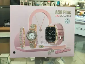 Ladies Smart Watch Gift Set A58 Plus