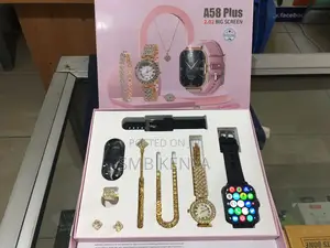 Ladies Smart Watch Gift Set A58 Plus