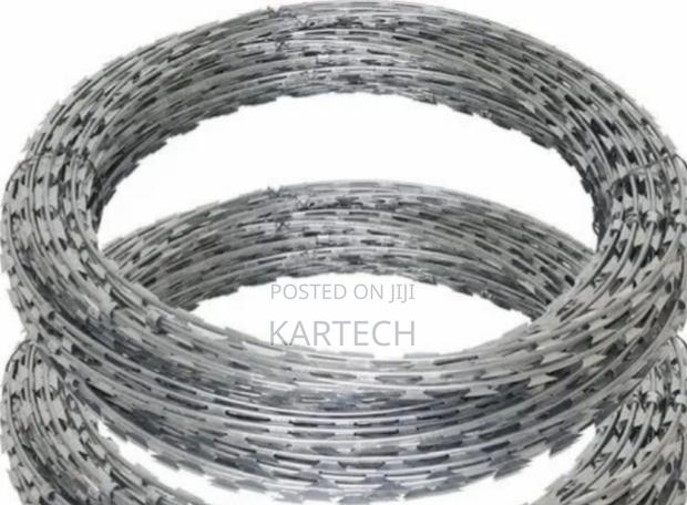 Galvanized Razor Wire 10meters High Security