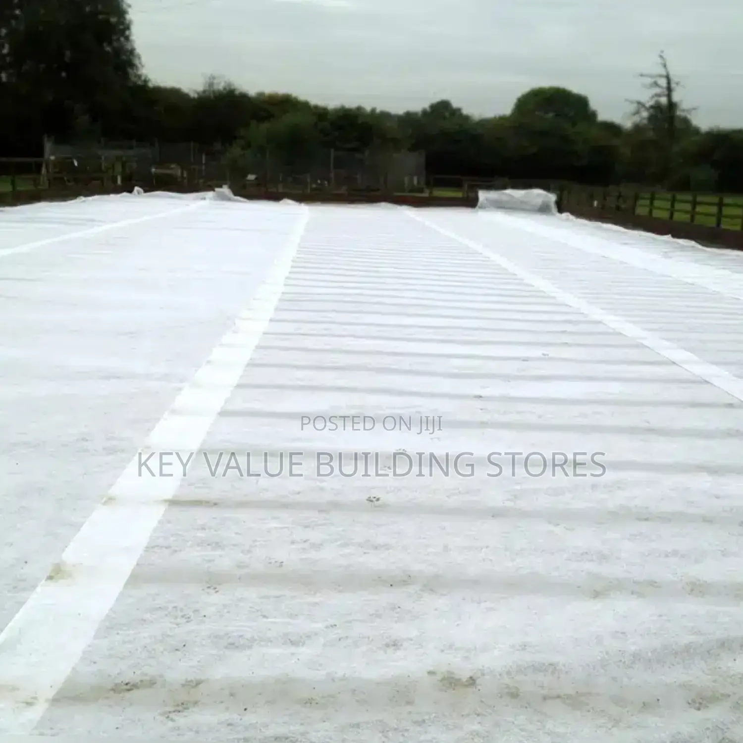 White Non Woven Geotextiles Fabrics (40m ×2.5)