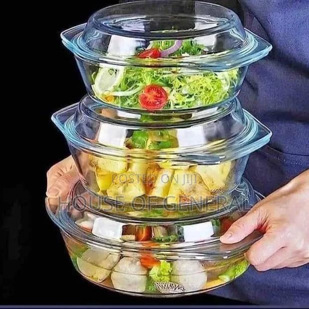 3 Pc Storage Container With Lid - main view