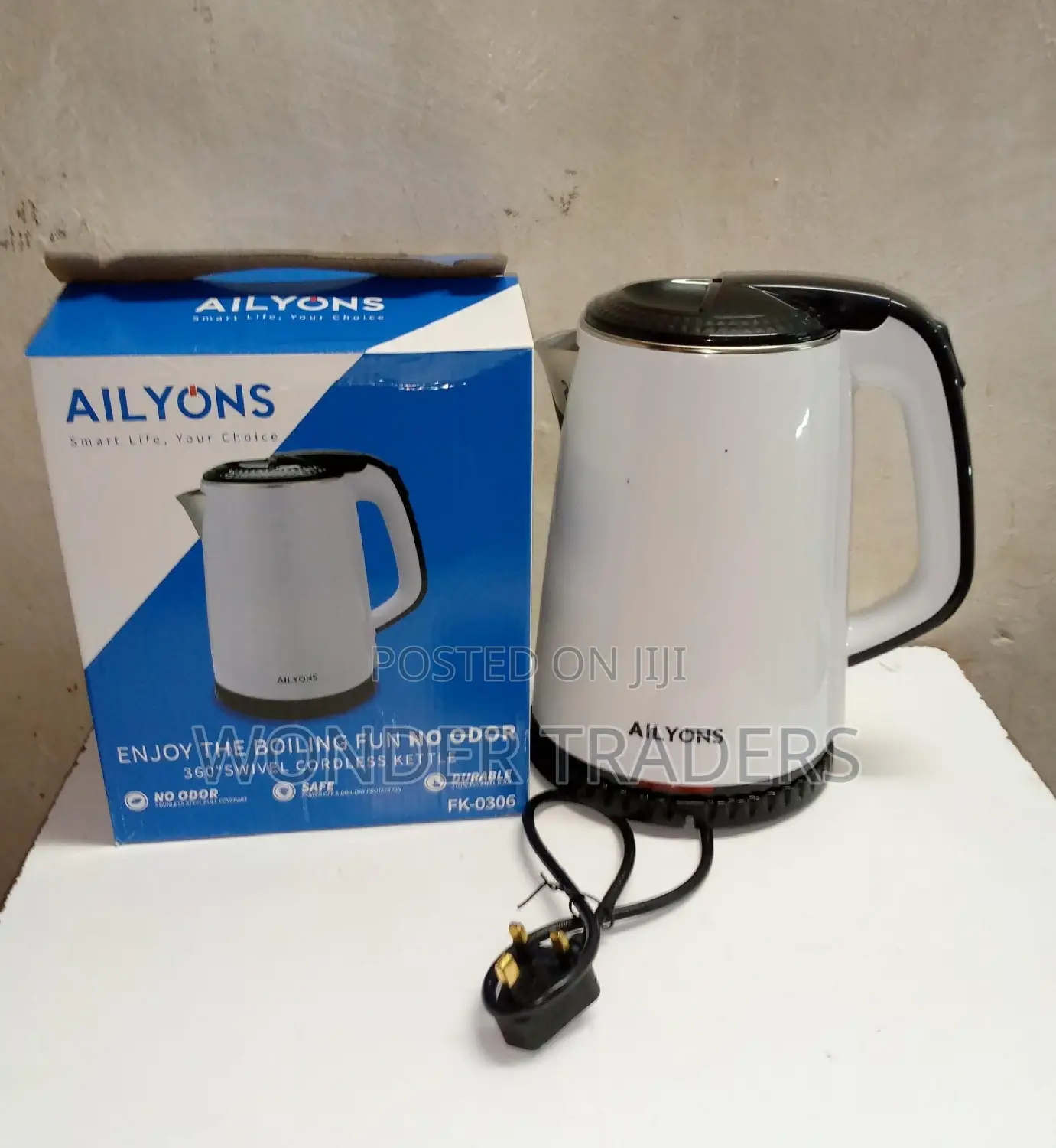 Ailyon Electric Cordless Kettle 2.2litre