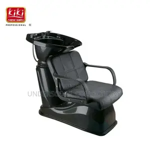Classy Saloon Lay Down Chair With Hairdressing Sink Bowl