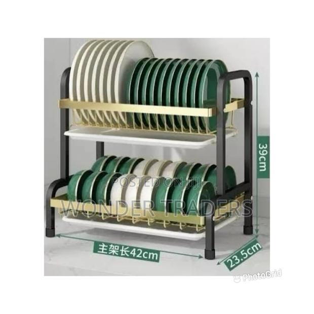 2 Layers Heavy Duty Dish Rack