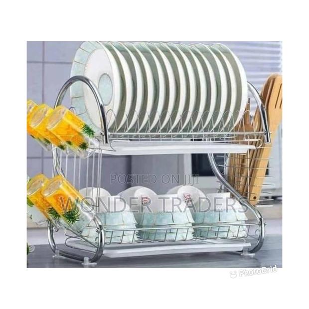 2layer Dish Rack -Stainless Steel Dish Rack