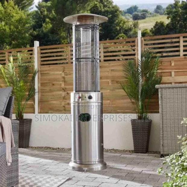 Freestanding Round Patio Heater - main view