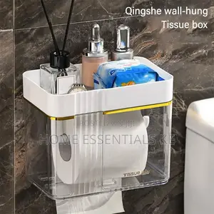 *Luxury Gold Plated Wall Mounted Tissue Box*