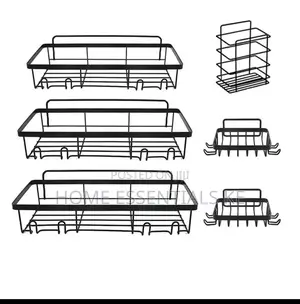 *5pcs Set Shower Caddy Shelf/Bathroom Organizer*