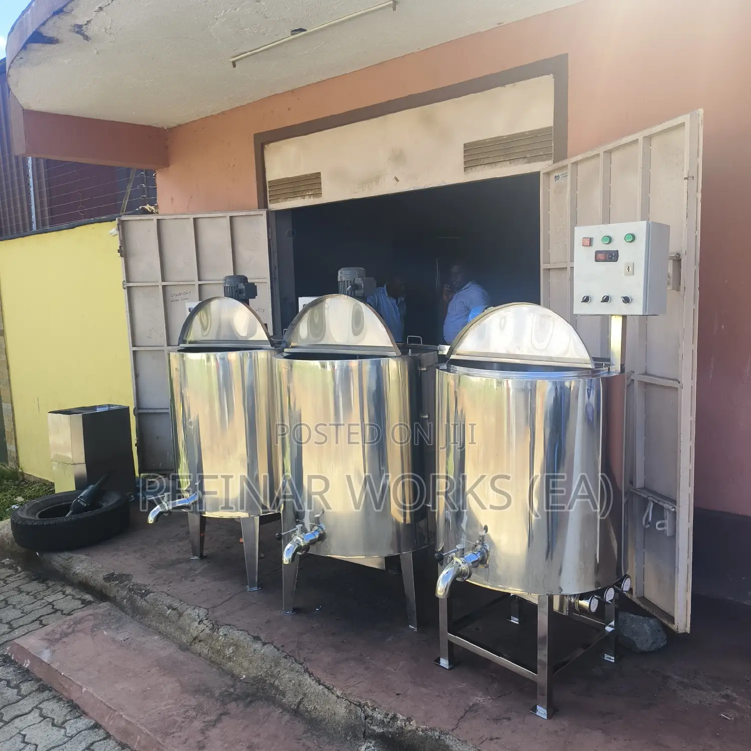 Milk Processing And Yoghurt Making Machines.
