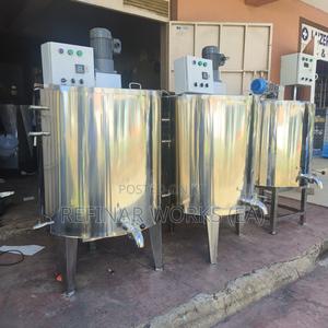 A Milk Pasteurizer Machine Or Equipment - main view