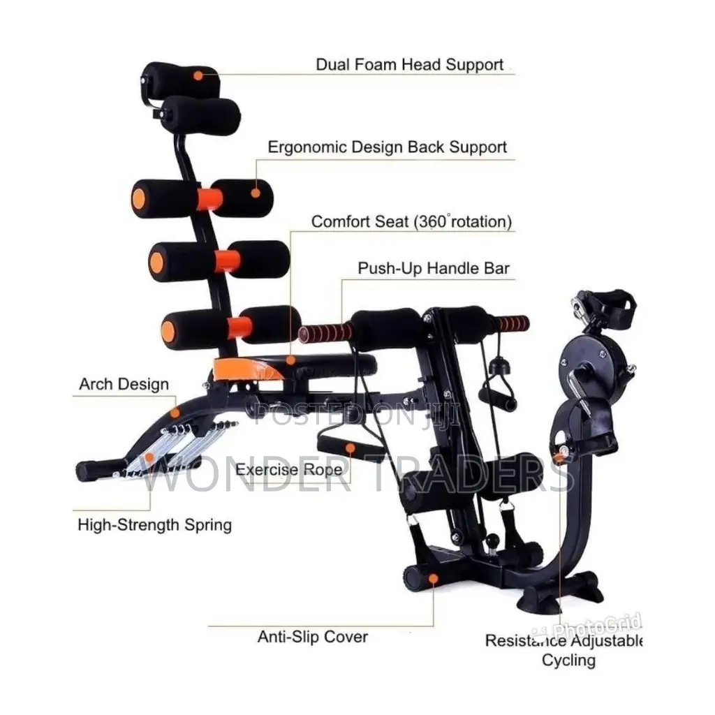 Seven Pack/Six Pack With Cycle Pedals*