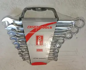 Disen 8pcs Combination Wrench - Chrome