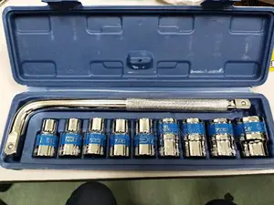 MLG Tools Spanner Box Tool Kit Wrench Socket Set