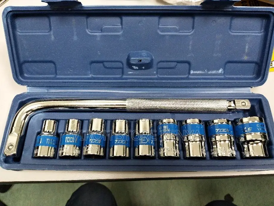 MLG Tools Spanner Box Tool Kit Wrench Socket Set