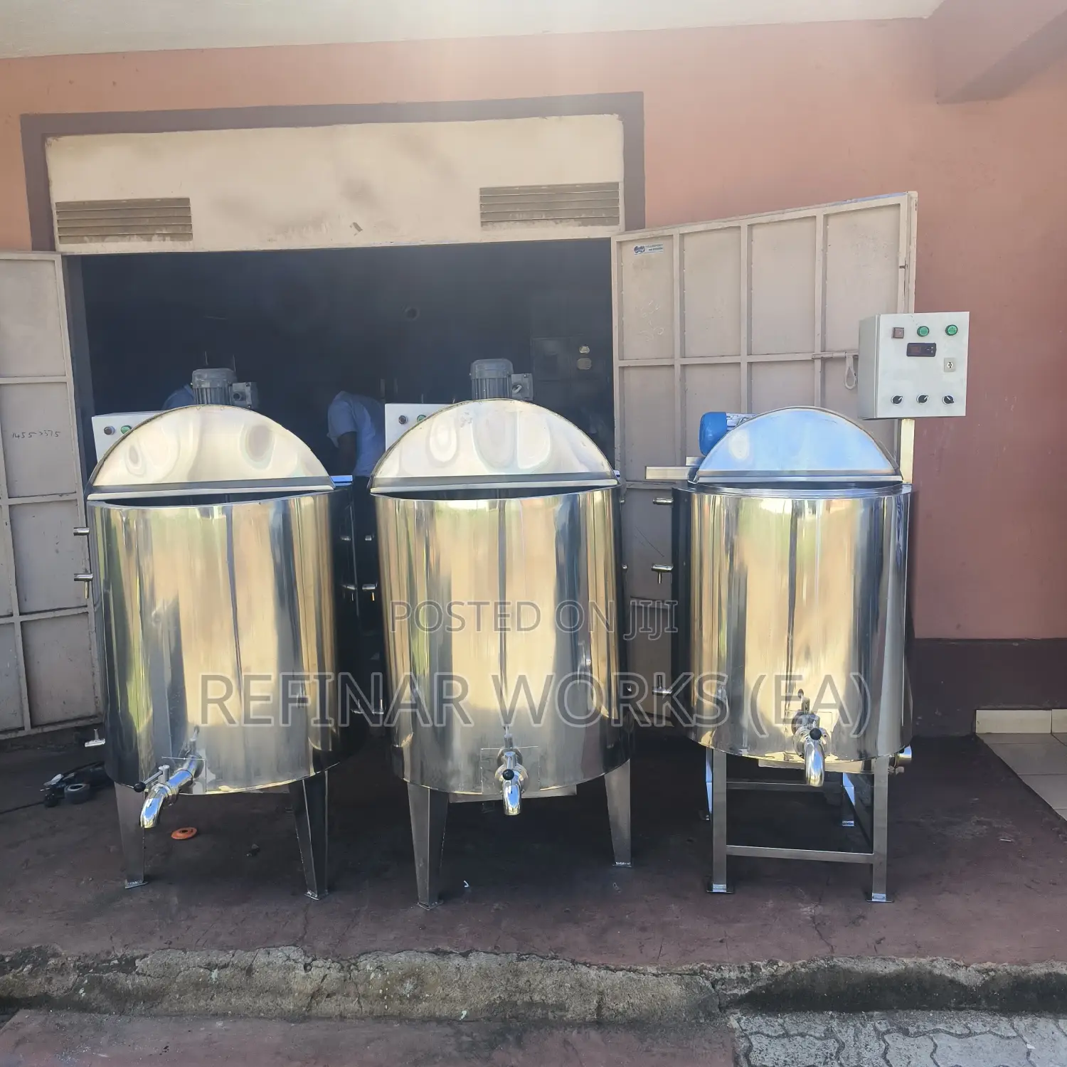 Milk Pasteurizer Tanks