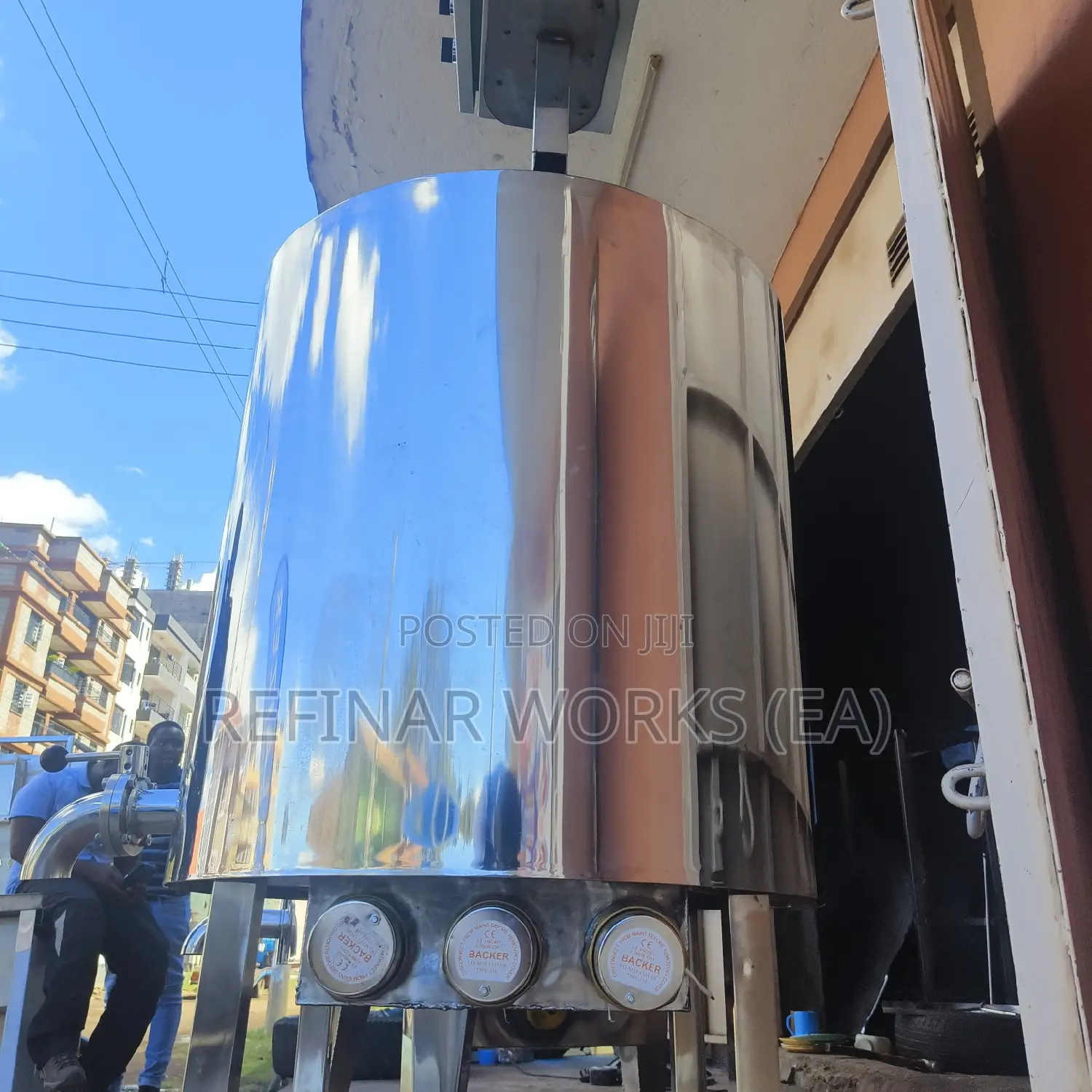 Milk Pasteurizer Tanks